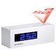 Фото Настольные часы SUPRA SA-41FMP white/blue