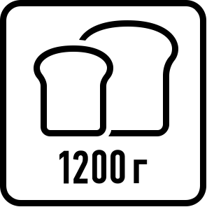 Максимальный вес выпечки