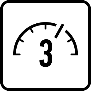 Количество скоростей вращения лопастей