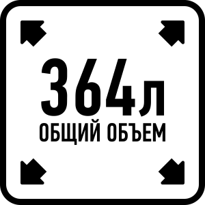 Общий объем