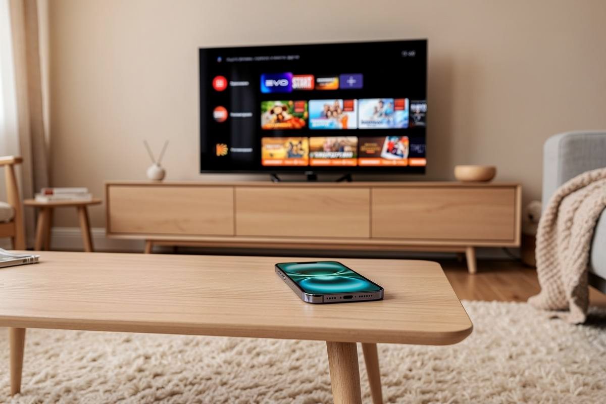 Подключение iPhone к телевизору Haier