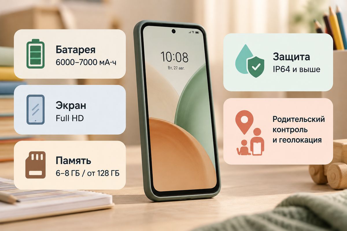 Что действительно важно в смартфоне для ребёнка