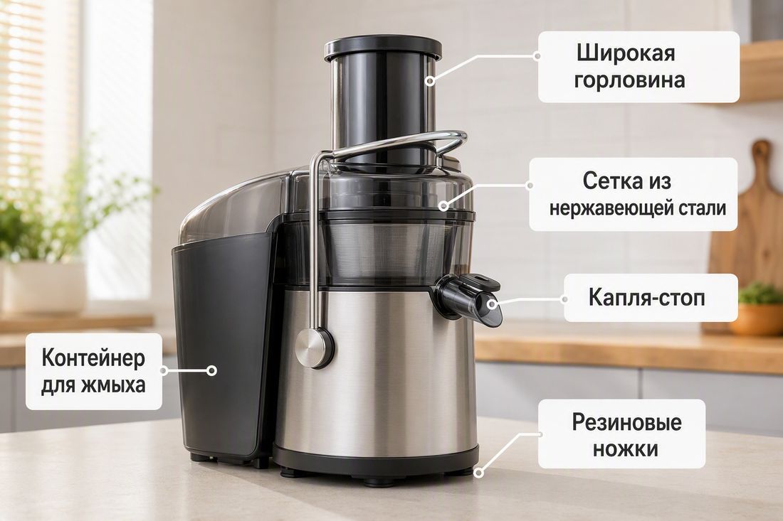 Что проверить у соковыжималки перед покупкой
