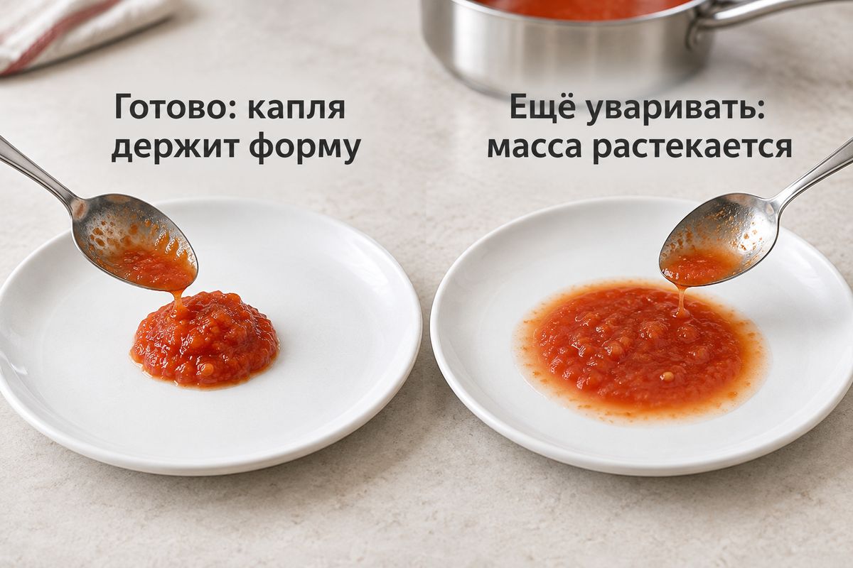 Как определить нужную густоту
