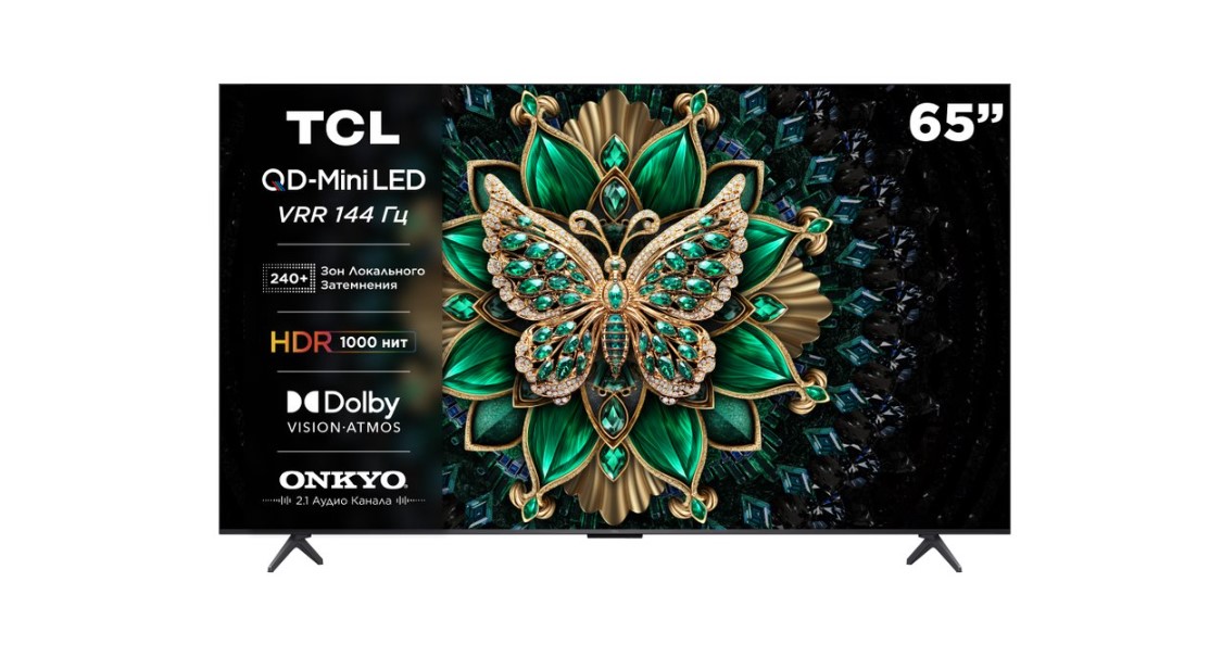 Smart телевизор TCL 65C6K (ИМП)