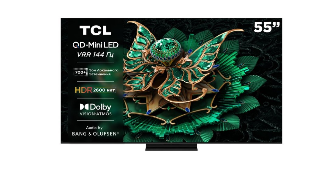 Smart телевизор TCL 55C7K (ИМП)