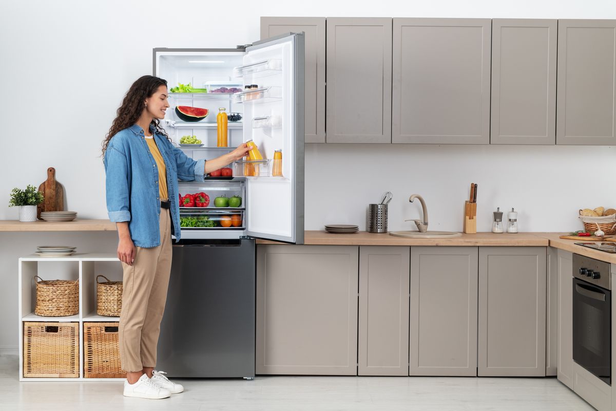 Продукты в холодильнике