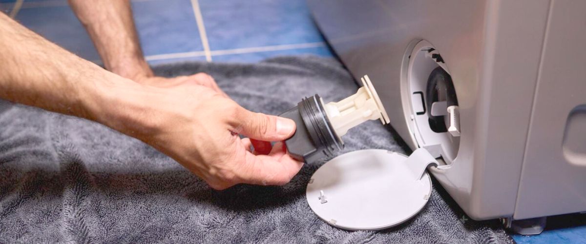 Проверка фильтра стиральной машины