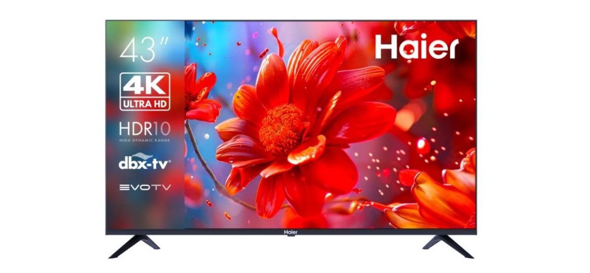 4K (Ultra HD) Smart телевизор HAIER 43 SMART TV S2
