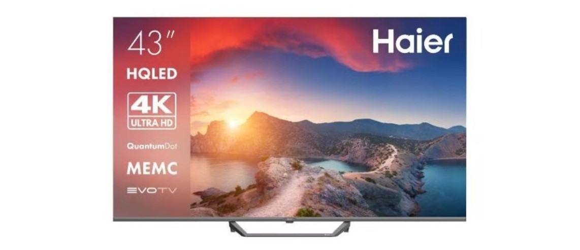 4K (Ultra HD) Smart телевизор HAIER 43 SMART TV S2 PRO