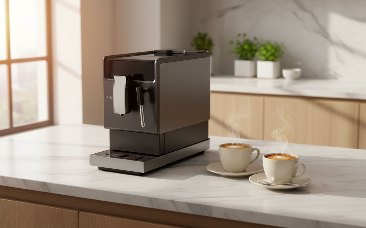 Кофемашина на кухне