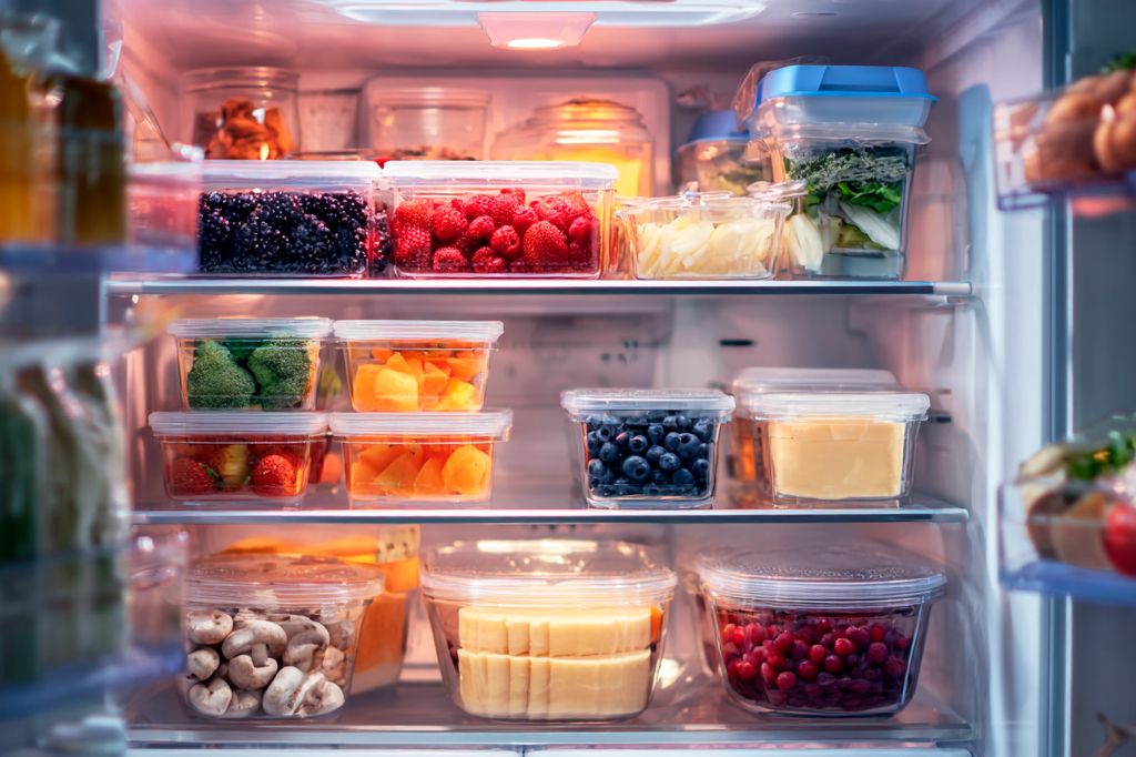 Правильное хранение продуктов в холодильнике