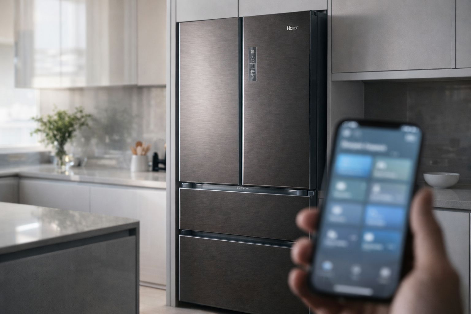 Управление холодильником Haier со смартфона
