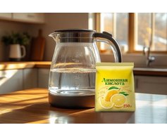 Как очистить электрический чайник от накипи