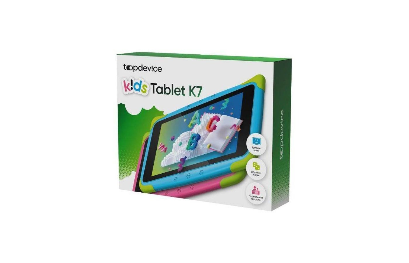 Планшет Topdevice Kids Tablet K7 16Gb Pink TDT3887_WI_D_PK_CIS - купить в  интернет-магазине RBT.ru. Цены, отзывы, характеристики и доставка в  Челябинске