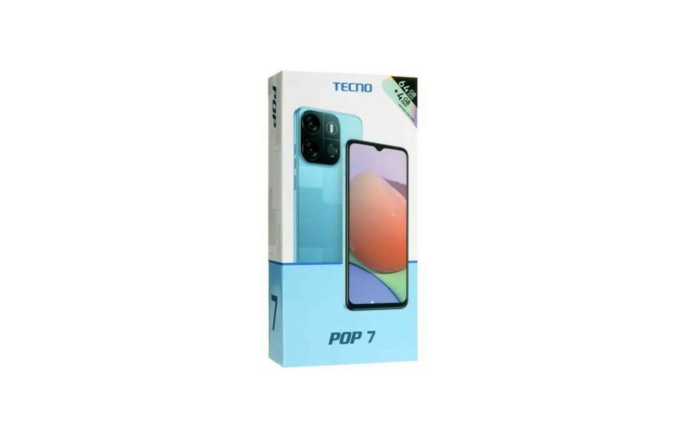 Смартфон Tecno POP 7 2/64Gb Black - купить в интернет-магазине RBT.ru.  Цены, отзывы, характеристики и доставка в Челябинске