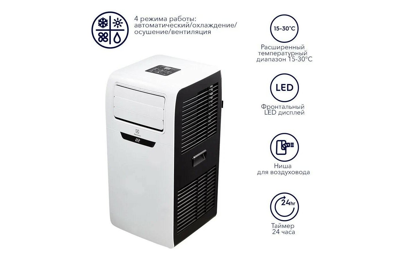 Мобильный Кондиционер Electrolux Купить В Спб