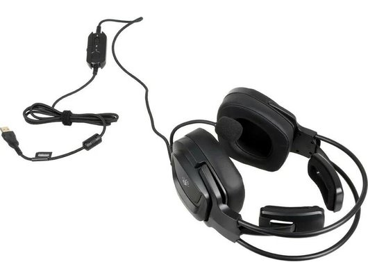 Игровые наушники проводные A4Tech Bloody G575 черный (G575 USB/ BLACK)