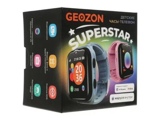 Детские часы GEOZON KIDS SUPERSTAR PINK (G-W24PNK)