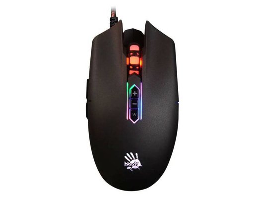 Мышь проводная игровая A4Tech Bloody Q80 черный