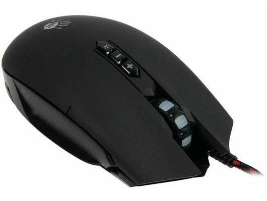 Мышь проводная игровая A4Tech Bloody Q80 черный