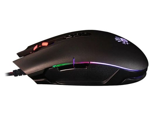 Мышь проводная игровая A4Tech Bloody Q80 черный