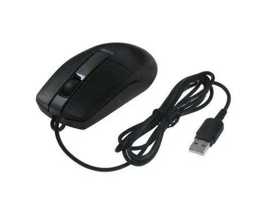 Мышь проводная A4Tech OP-330 черный (OP-330 BLACK)