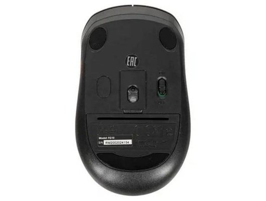 Мышь беспроводная A4Tech Fstyler FG10 черный/серый (FG10 GREY)