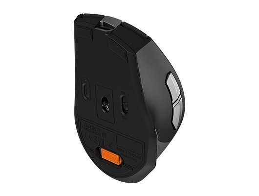 Мышь беспроводная A4Tech Fstyler FB35C серый/черный (FB35C (SMOKY GREY))