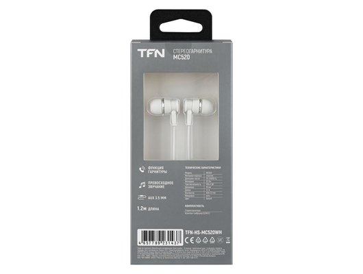 Гарнитуры TFN MC-520 WHITE