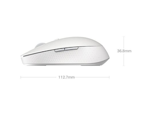Мышь беспроводная Xiaomi Mi Dual Mode Wireless Mouse Silent Edition (White)