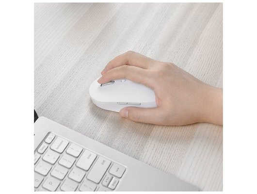 Мышь беспроводная Xiaomi Mi Dual Mode Wireless Mouse Silent Edition (White)