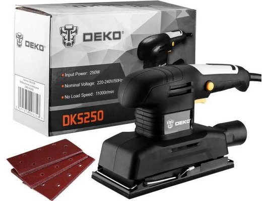 Виброшлифовальная машина DEKO DKS250 (063-4199)