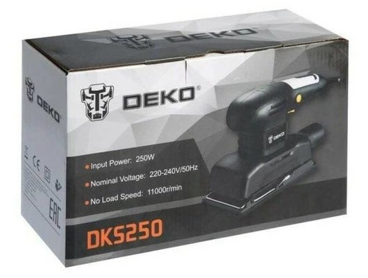Виброшлифовальная машина DEKO DKS250 (063-4199)