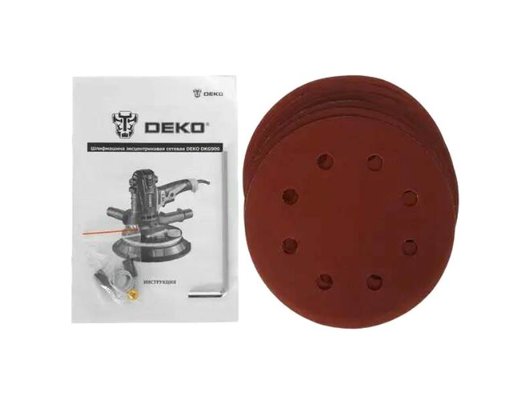 Эксцентриковая шлифовальная машина DEKO DKG900 (063-2207)