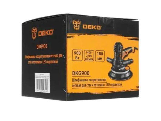 Эксцентриковая шлифовальная машина DEKO DKG900 (063-2207)