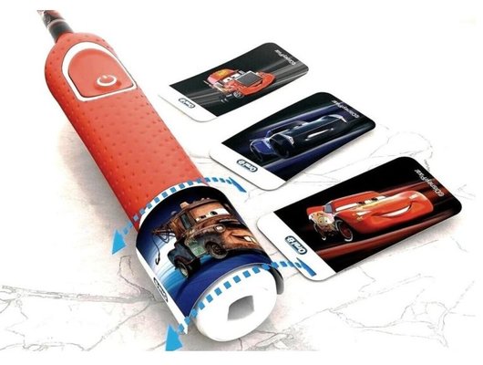 Зубная щетка электрическая для детей ORAL-B Vitality Kids D100.413.2K Cars (ПИ)