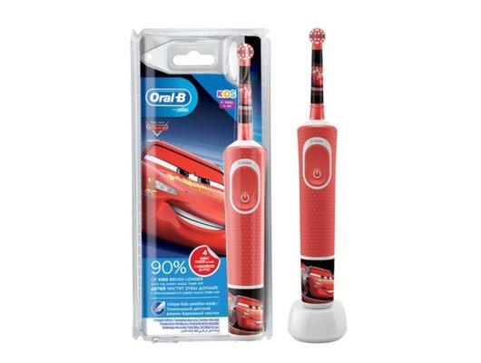 Зубная щетка электрическая для детей ORAL-B Vitality Kids D100.413.2K Cars (ПИ)