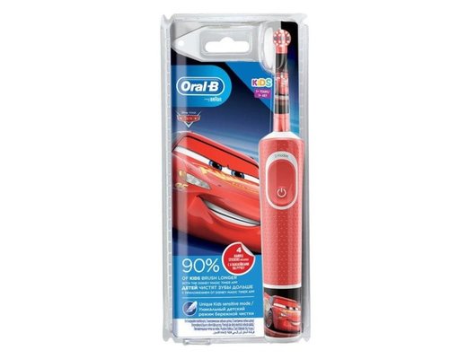 Зубная щетка электрическая для детей ORAL-B Vitality Kids D100.413.2K Cars (ПИ)