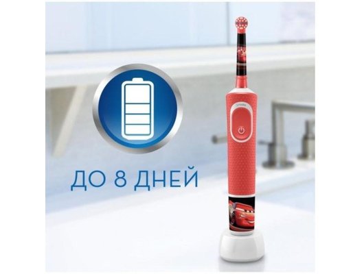 Зубная щетка электрическая для детей ORAL-B Vitality Kids D100.413.2K Cars (ПИ)