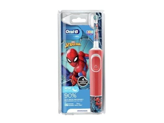 Зубная щетка электрическая для детей ORAL-B Vitality Kids D100.413.2K Spiderman (ПИ)