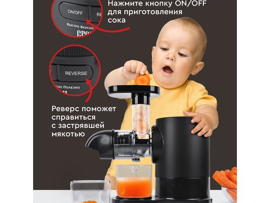 Шнековая соковыжималка GFGril GFJ-20