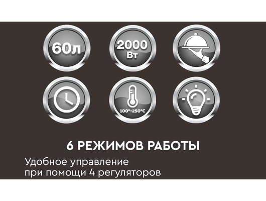 Электрическая мини-печь GFGril GFO-60