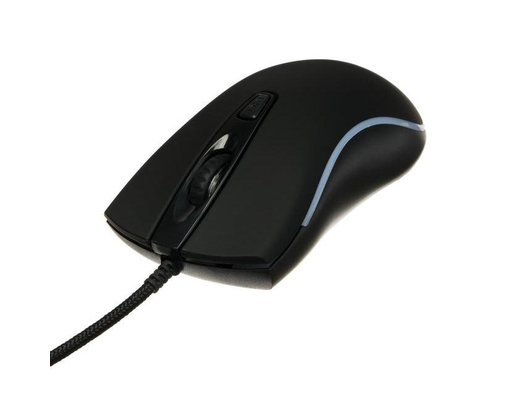 Мышь проводная игровая Qumo Onyx RGB M73