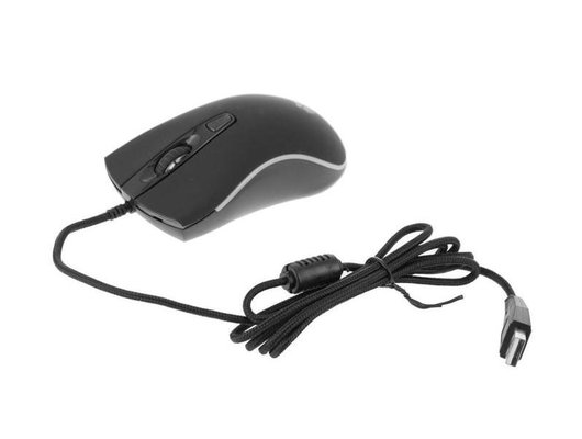 Мышь проводная игровая Qumo Onyx RGB M73