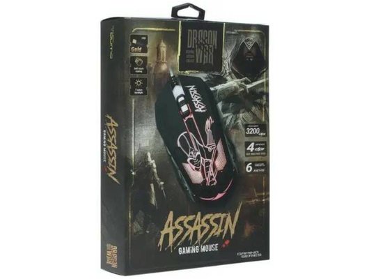 Мышь проводная игровая Qumo Assassin M33