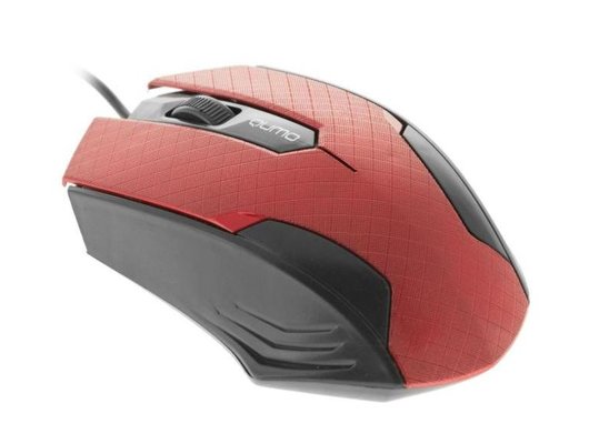 Мышь проводная Qumo Office M14 Red