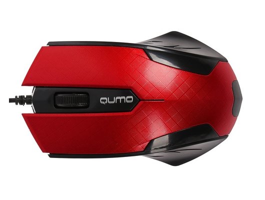 Мышь проводная Qumo Office M14 Red