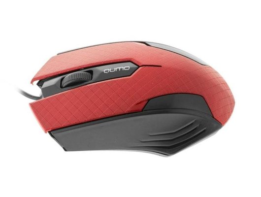 Мышь проводная Qumo Office M14 Red