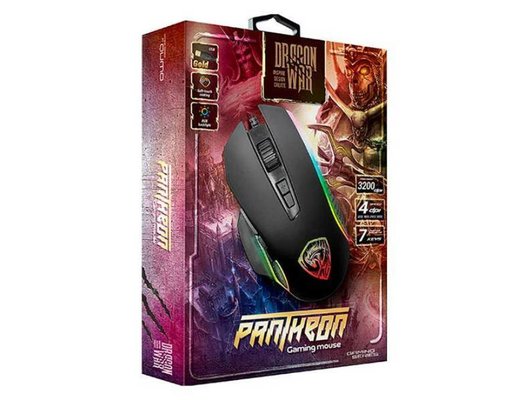 Мышь проводная игровая Qumo Pantheon